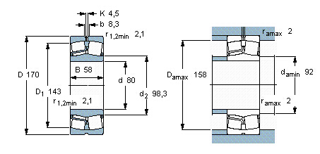 Concrete Mixer Truck Bearing